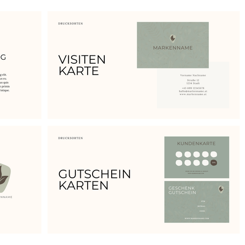 Minimal Nature Branding Kit