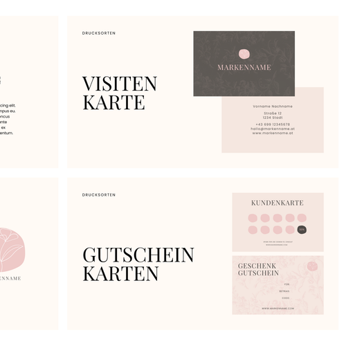 Bloom & Blush Branding Kit