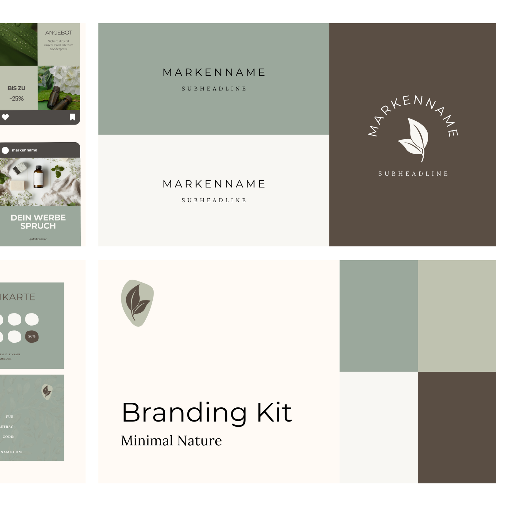 Minimal Nature Branding Kit